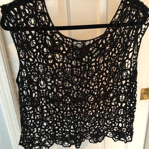 Happiness in the present knit top